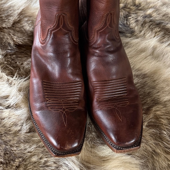 Lucchese Devin Tan Leather - Picture 4 of 8
